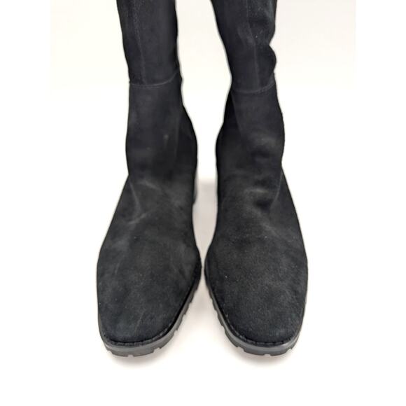 Blondo Starla Waterproof Suede Over-The-Knee Boots Women's Black Size US10M EU41 - Picture 2 of 13